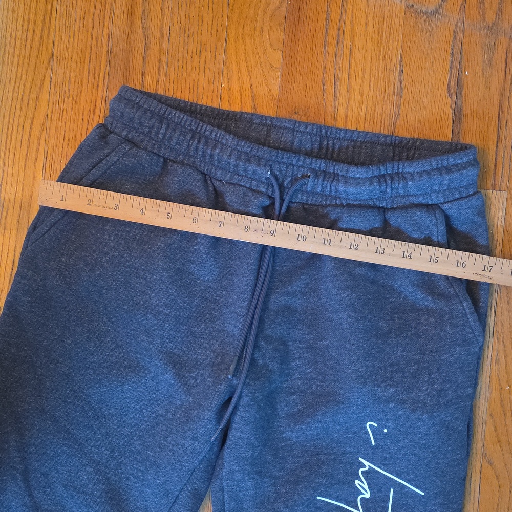 Matt Matthews Joggers Size Large Charcoal "I Hate It Here." - Picture 11 of 15
